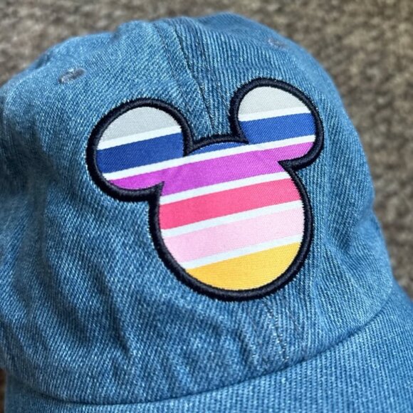 Adjustable Vintage Disney Denim Cap - Picture 2 of 7